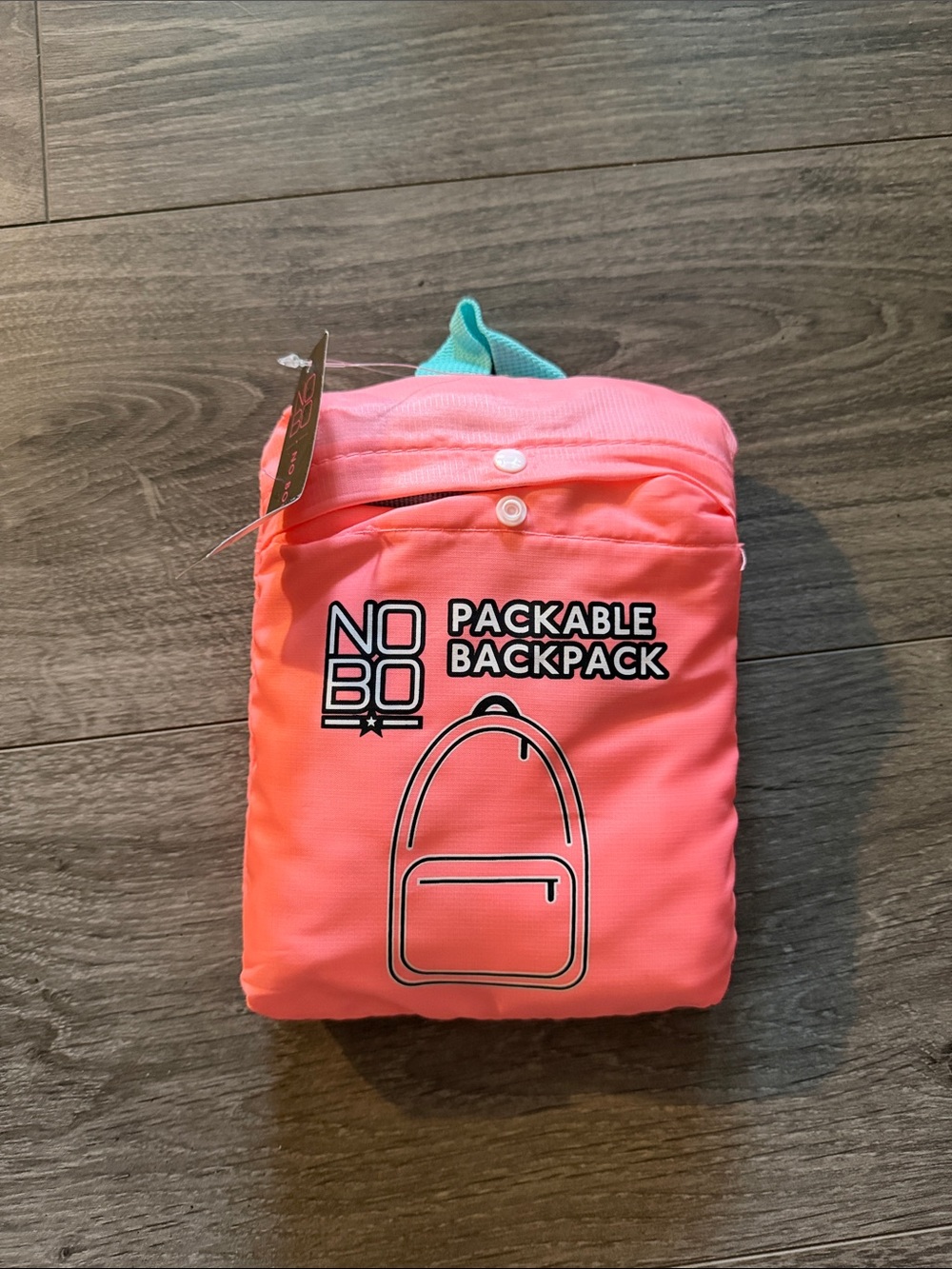 NOBO Packable Backpack - Coral